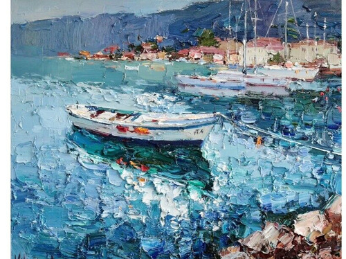 Original oil painting - original,