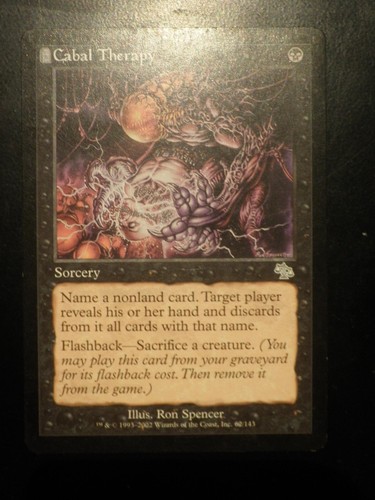 Mtg magic cabal therapy - mtg,