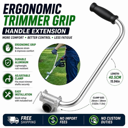 Ergonomic trimmer grip string - ergonomic,