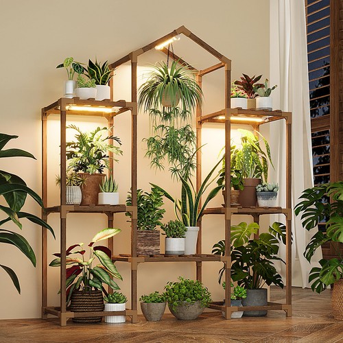 Plant stand indoor with grow - with,