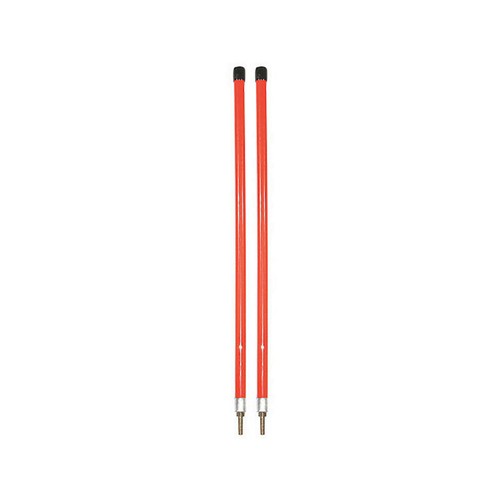Snow plow blade guides - snow, with