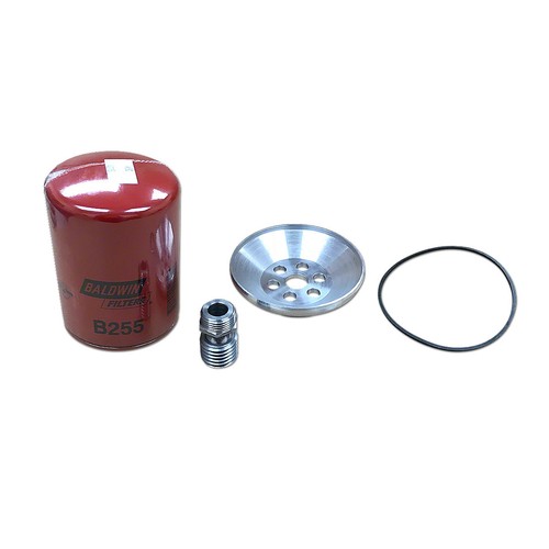 Spin oil filter adapter kit - spin-on,
