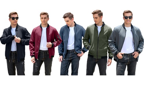 Men bomber jacket - men's,
