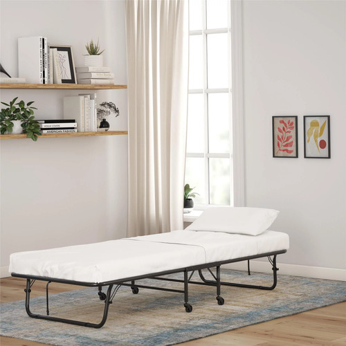 Folding bed cot roll away - bed,