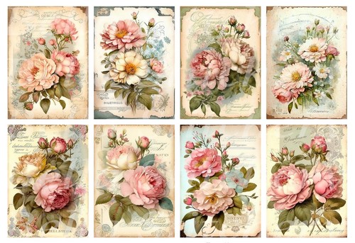Set vintage victorian - set, 8