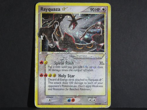 Rayquaza gold star - rayquaza,