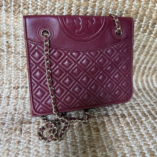 Tory burch burgundy small - tory,
