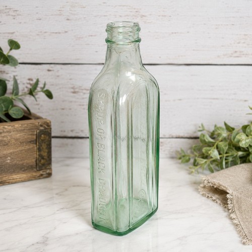 Antique syrup black draught - antique, of