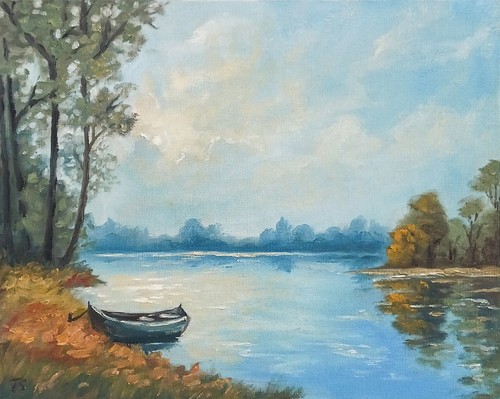 Original oil painting - original,