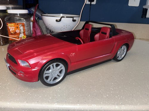 2003 barbie red ford - ford, mustang