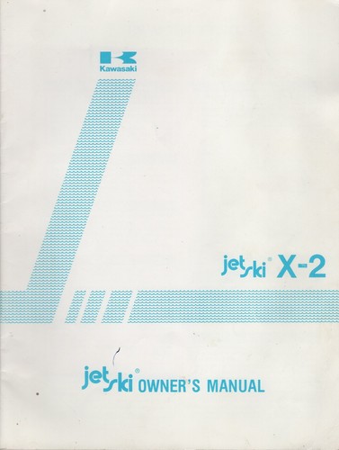 1990 kawasaki jet ski - , x-2