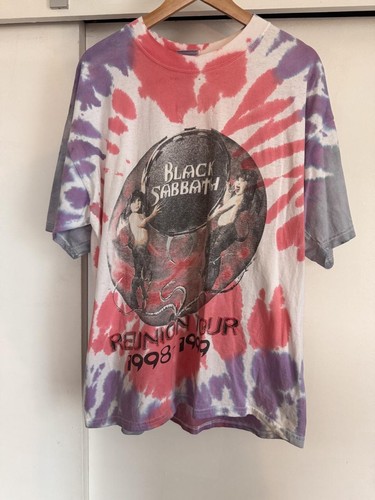 1998 black sabbath reunion - black,