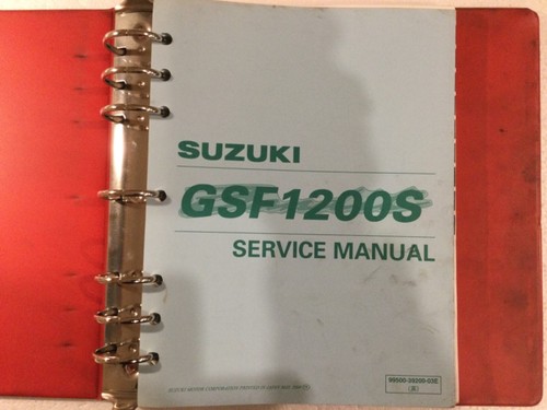 Suzuki gsf1200s 2001 factory - gsf1200s,