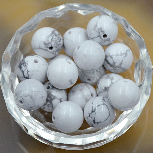 Natural gemstone round spacer - natural,