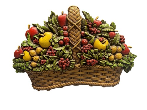 Vintage homco fruit basket - vintage,
