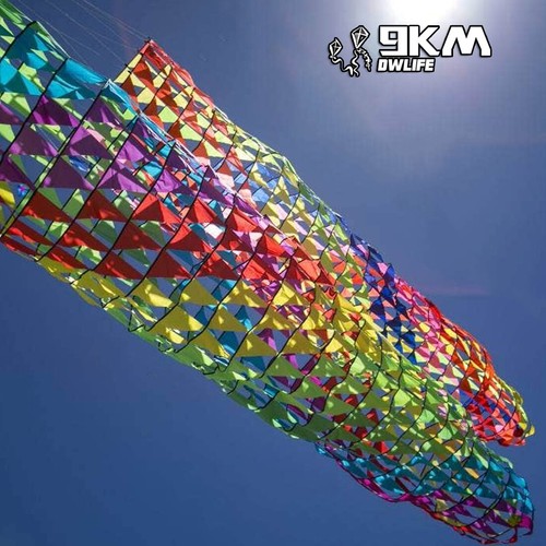 Swirly windsock ribbon kite - windsock,