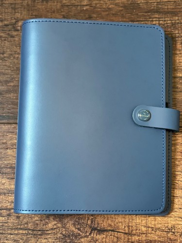 Filofax leather organizer - leather,