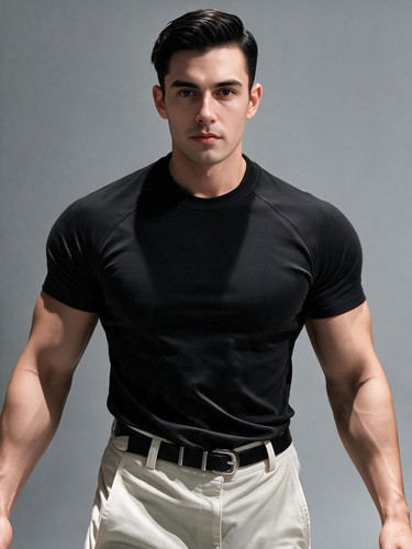 Packs black men muscle - packs,