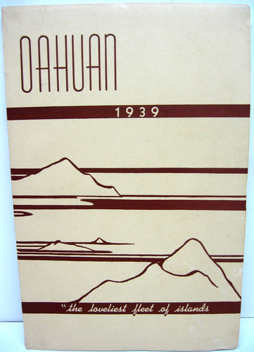 1939 oahuan punahou school - oahuan,,