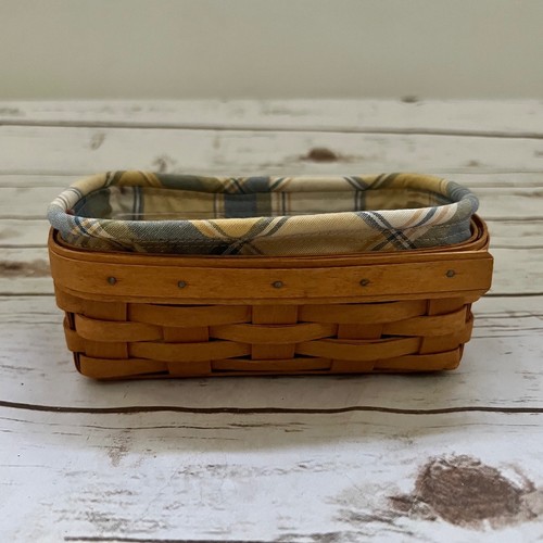 Vtg longaberger divided basket - longaberger,