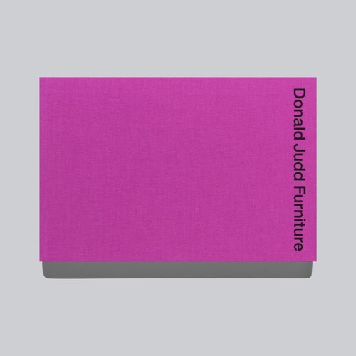 Donald judd furniture book - donald,