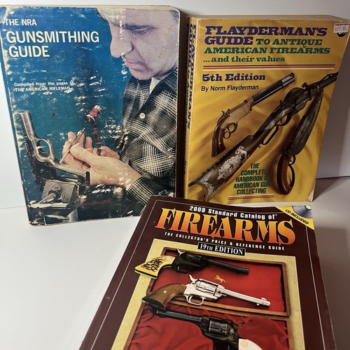 Vtg firearms reference book - reference,