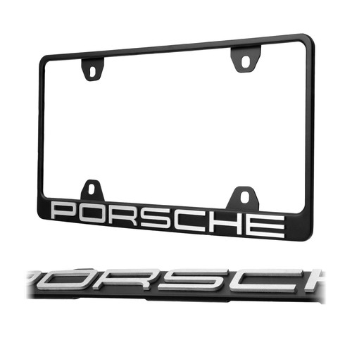 Steel license plate frame - plate,