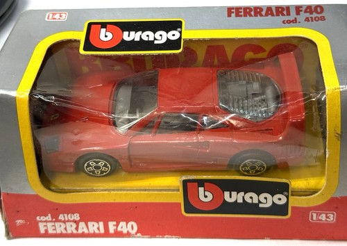 Burago red ferrari - ferrari, hard