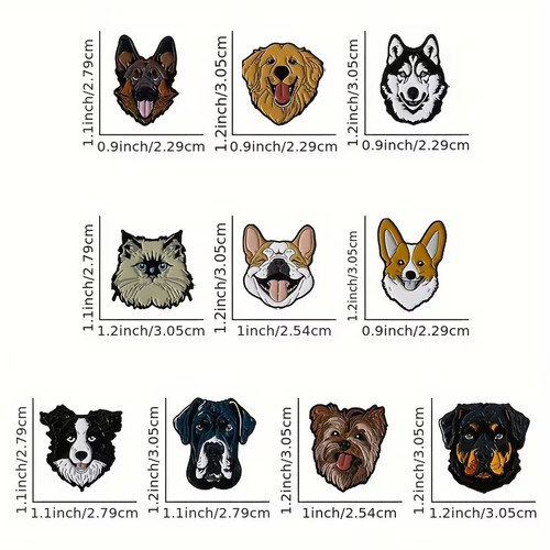 Dog lover gift breed enamel - lover,