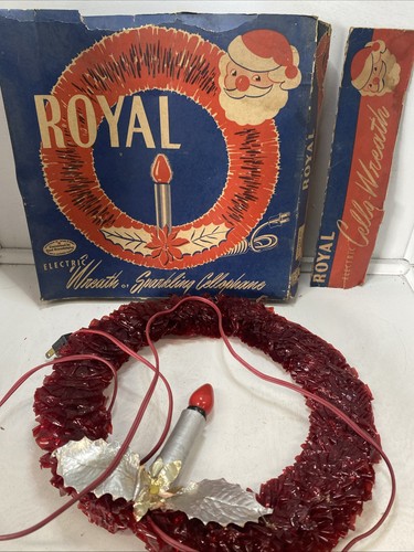 Vintage royal cellophane - royal,