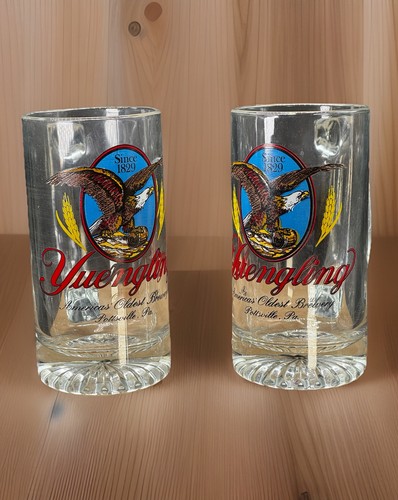 Yuengling glass beer mugs 16 - beer,