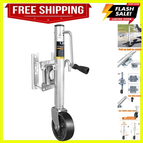 Boat trailer jack with - jack,