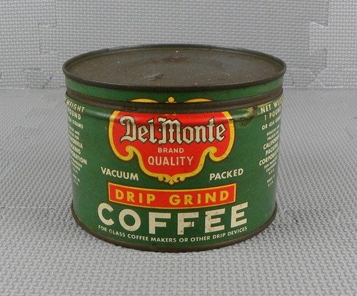 Vtg del monte coffee metal - vtg,