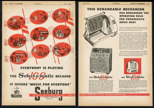1949 seeburg m100 - 1949,
