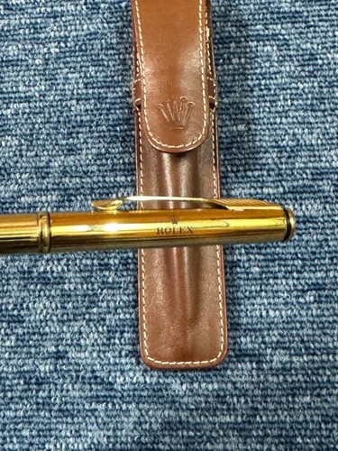 Rolex ballpoint pen case gold