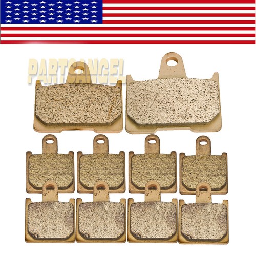 Sintered brake pads for - f+r,