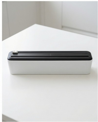 Plastic wrap dispenser with - plastic,