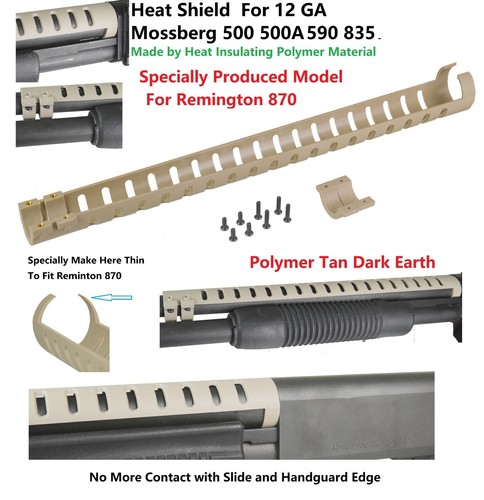 Heat shield for mossberg 500 - shield,