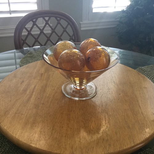 Amber gold martini glass - martini,