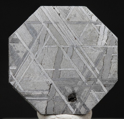 Gibeon iron meteorite - gibeon, carved