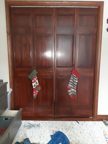 Bifold closet doors - doors, finished