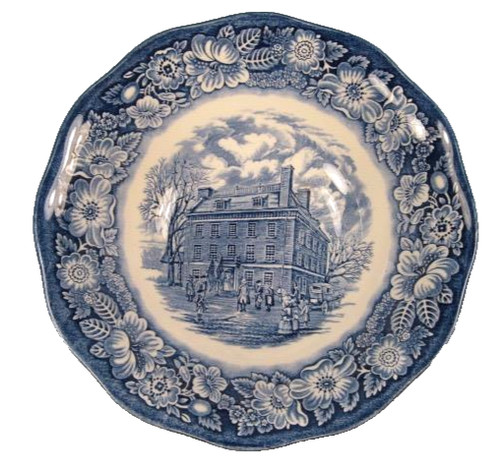 Liberty blue vegetable bowl - vegetable,