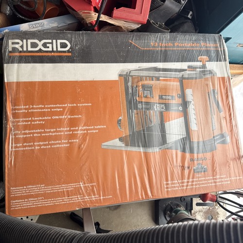 Ridgid thickness corded planer - thickness,