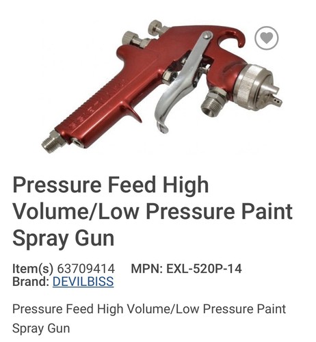 Devilbiss exl 520p pressure - exl-520p-14,