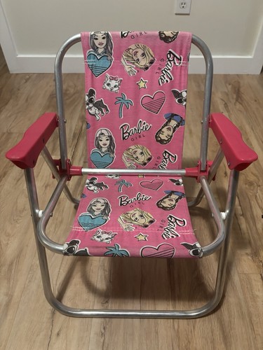 Kids folding chair barbie - chair,
