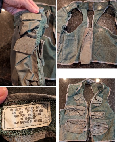 Vtg usaf survival - survival, vest