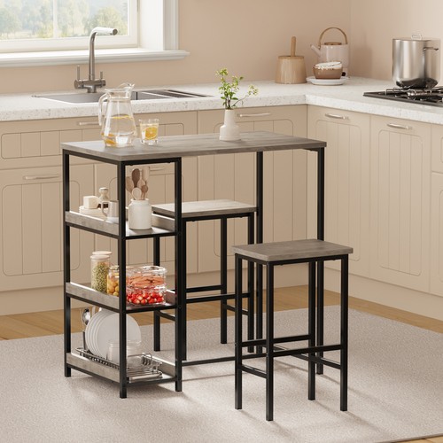 Piece bar table stools - 3-piece, &