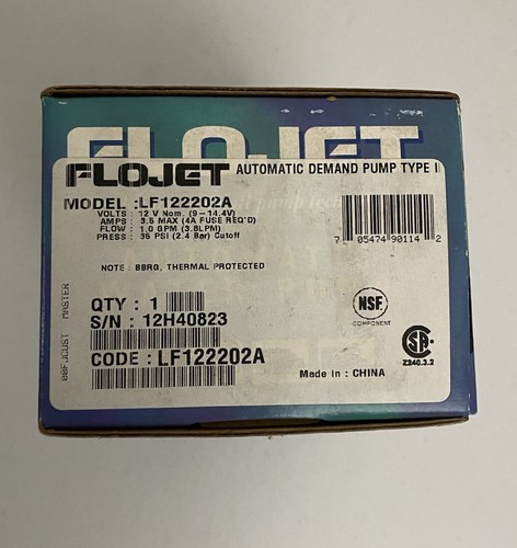 Brand new flojet lf122202a - new,