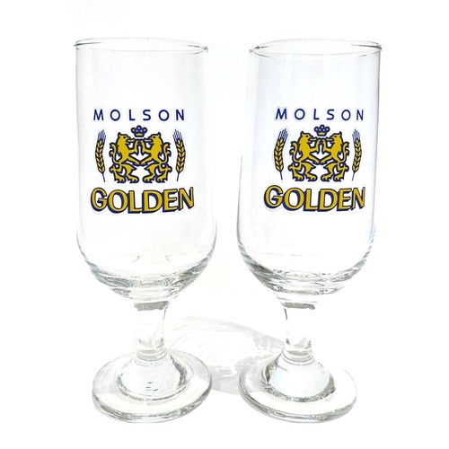 Molson golden beer stemmed - beer,