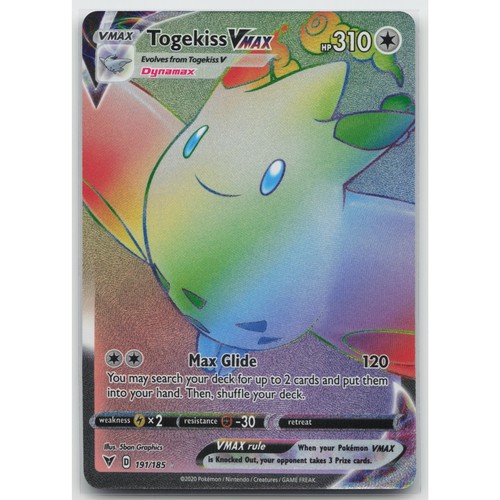 Togekiss vmax rainbow holo - rainbow,